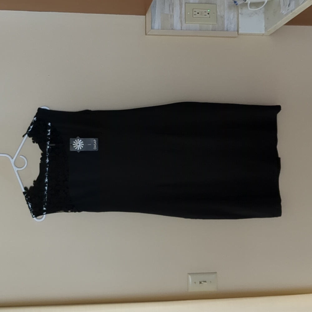 OASAP Black Lace Dress